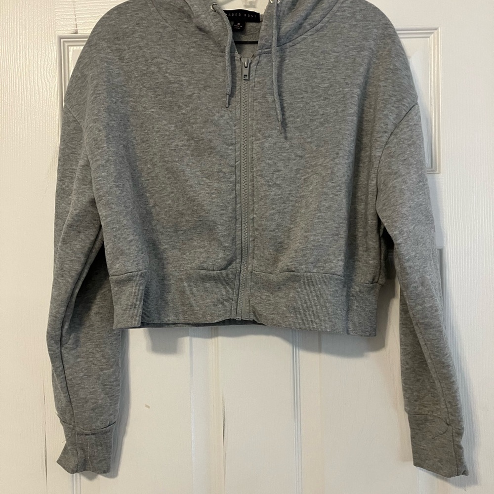 Faded Glory Heather Gray Women's M Hoodie